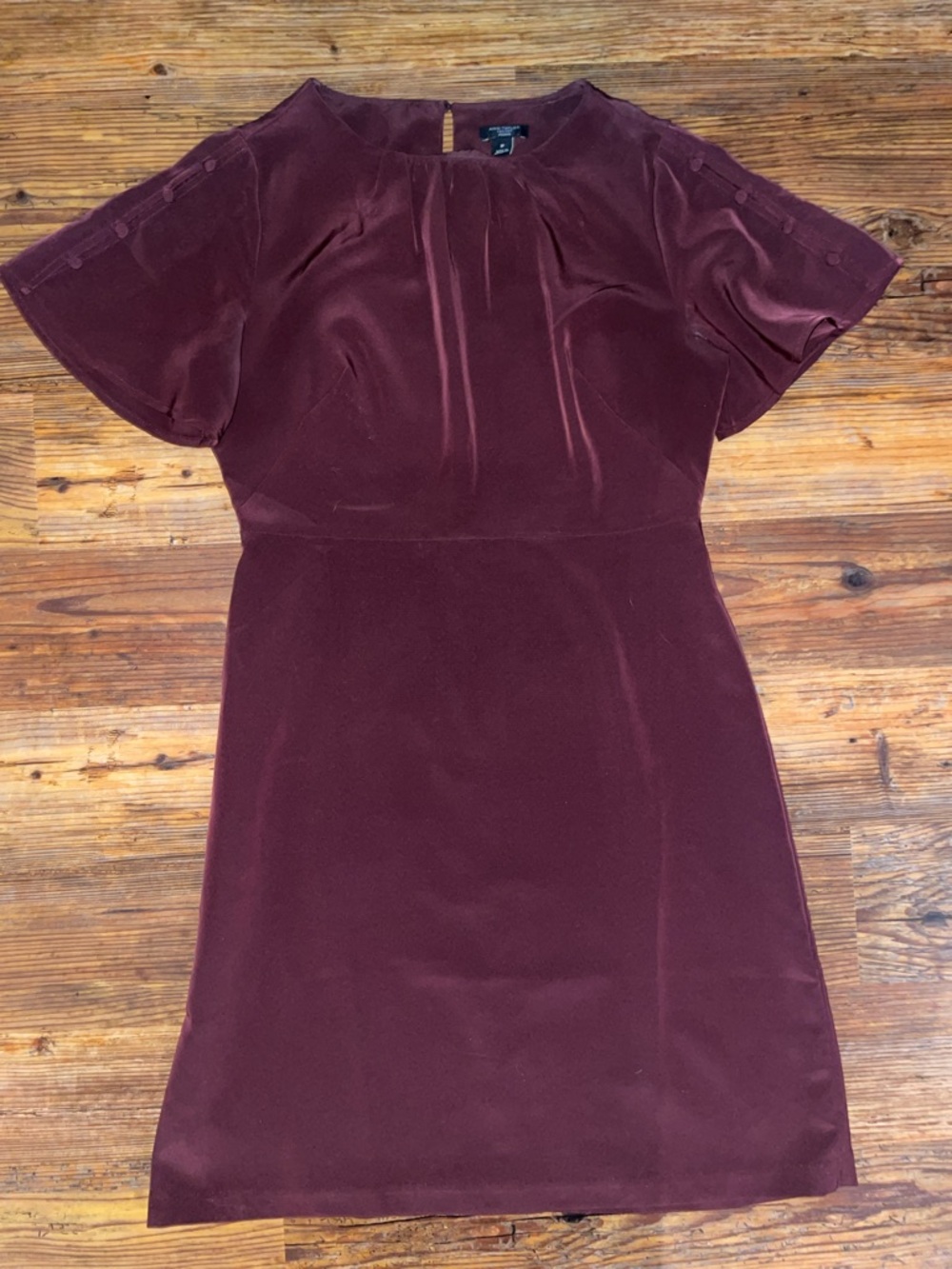 Ann Taylor Short-Sleeve Dress